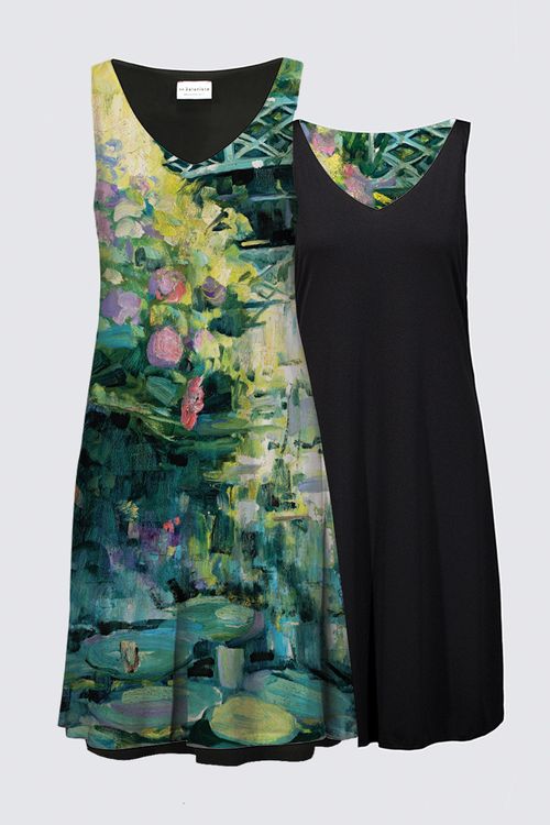 "Water Lily Pond" -- Designer Dress