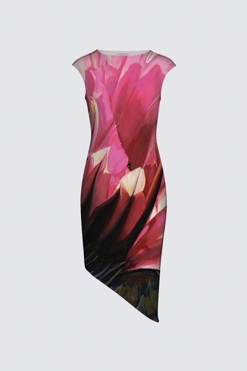 "Spring Bloom" -- Designer Sleeveless Dress picture