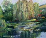 Monet's Bridge and Pond