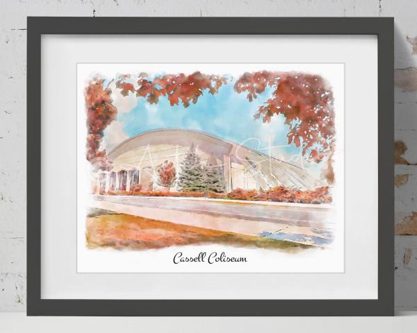 Virginia Tech Hokies campus Prints picture