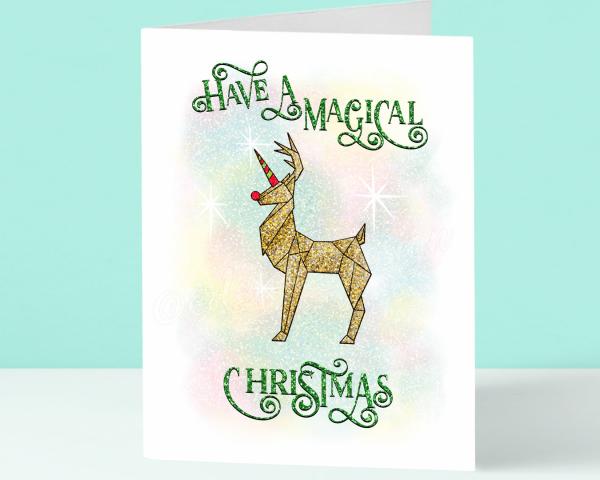 Have a Magical Christmas tacky card