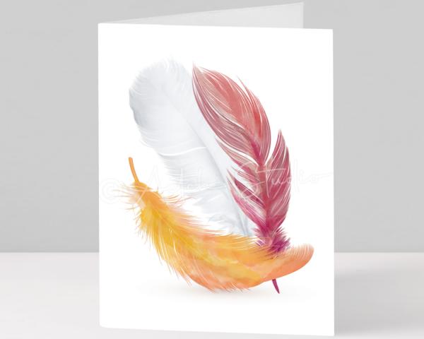 Feathers Card picture