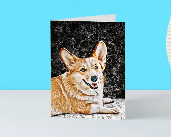 Corgi Print Notecards picture