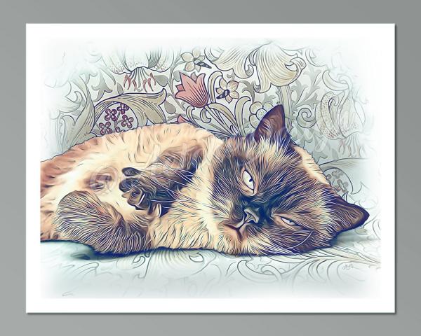 Custom Modern Pet Portrait/Illustration picture