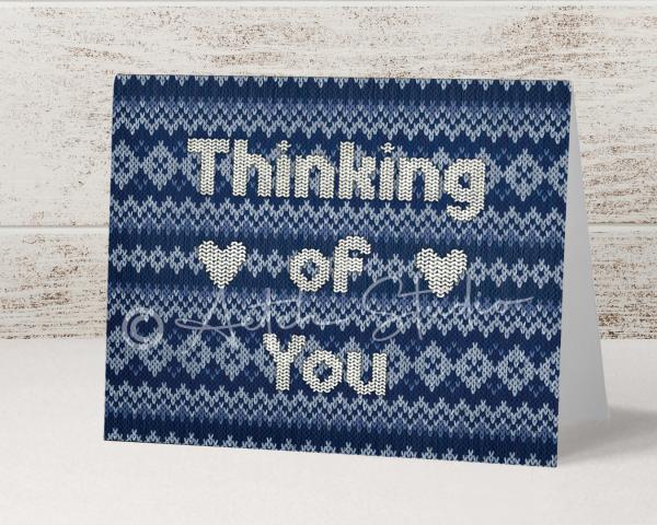 Thinking of You - Cozy Sweater Card picture