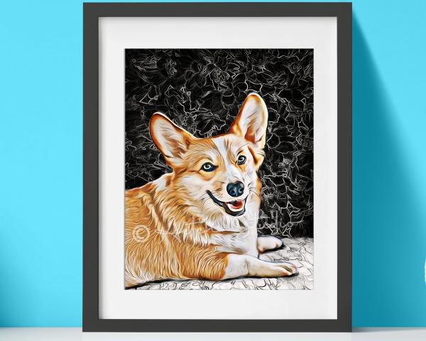 Corgi Print