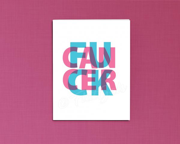 F*** Cancer card picture