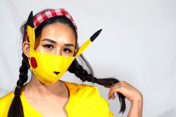 Pikachu Face Mask picture