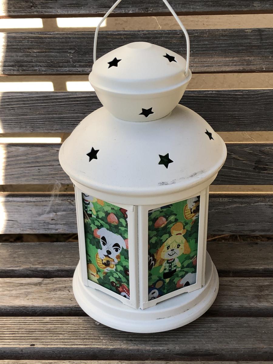 Animal Crossing Lantern, Nightlight. Perfect for bedside or bathrooms, includes battery tea light picture