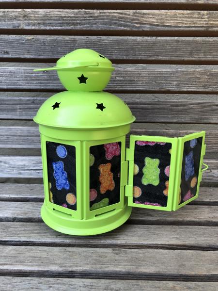 Gummy Bear Candy Lantern, Nightlight. Perfect for bedside or bathrooms, includes battery tea light picture