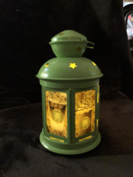 Starbucks Coffee Lantern, Nightlight. Perfect for bedside or bathrooms, includes battery tea light picture