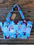 Frosty the Snowman Cosmetic/Lunch/Makeup bag,