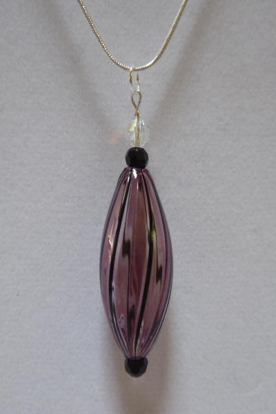 See Options Venetian Blown Glass Pendants-Oval picture