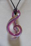 Venetian Glass Large Treble Clef