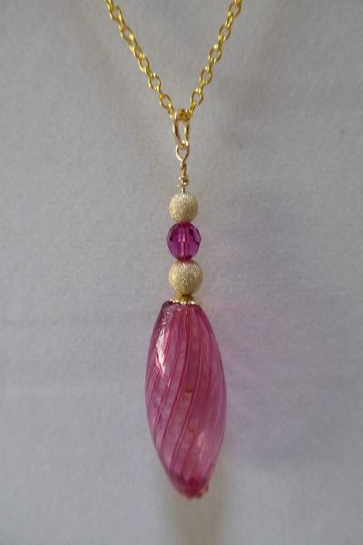 See Options Venetian Blown Glass Pendants-Oval picture