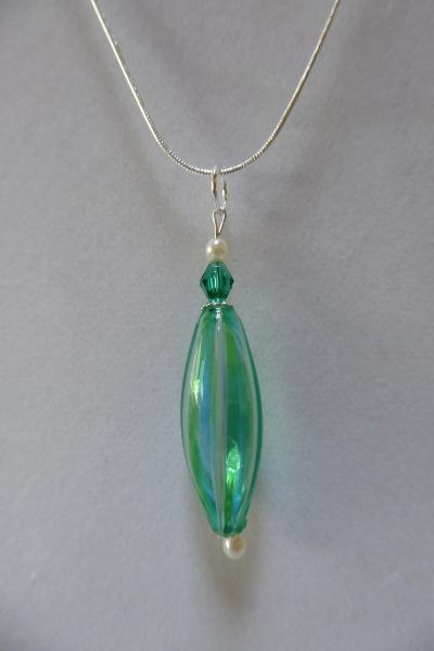 See Options Venetian Blown Glass Pendants-Oval picture