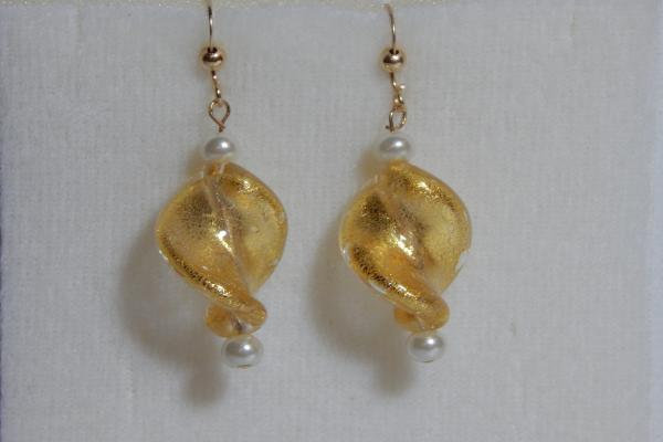 See Options Venetian Glass Earrings-Many Styles-$19.95 picture