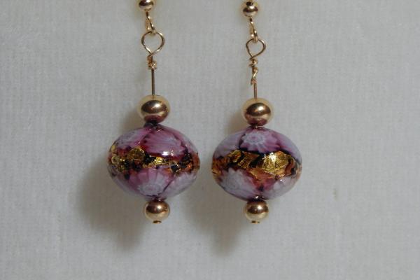 See Options Venetian Glass Earrings-Many Styles-$19.95 picture