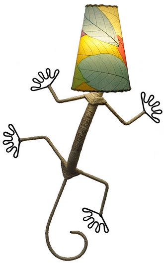 Gecko Wall Sconce picture