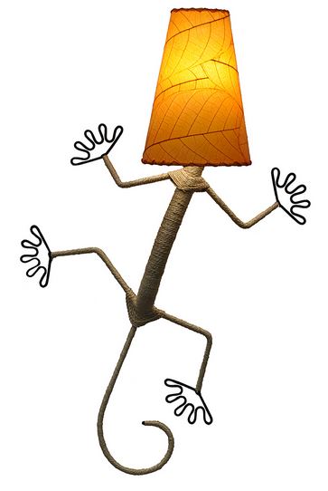 Gecko Wall Sconce picture