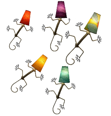 Gecko Wall Sconce