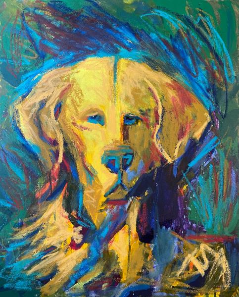 Yellow Lab,  Original Art and Prints picture