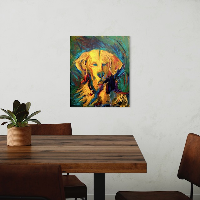 Yellow Lab,  Original Art and Prints picture