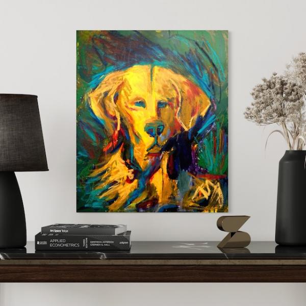 Yellow Lab,  Original Art and Prints picture