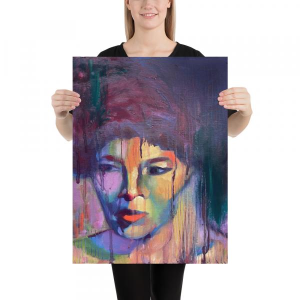 November Woman #02 Prints & Original Oil Painting picture