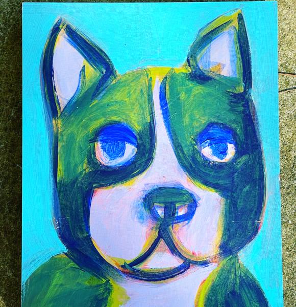Boston Terrier Dog Prints picture