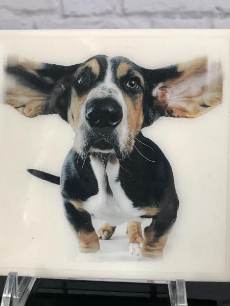 Dog Lover Art Tile picture