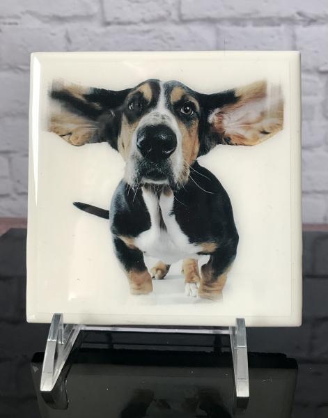 Dog Lover Art Tile picture