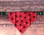 slip on collar dog bandana