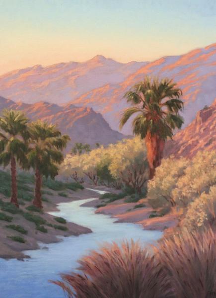 Desert Oasis 18" w x 24" h