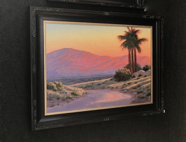 Coachella Valley Sunset 24"w x 18" h picture