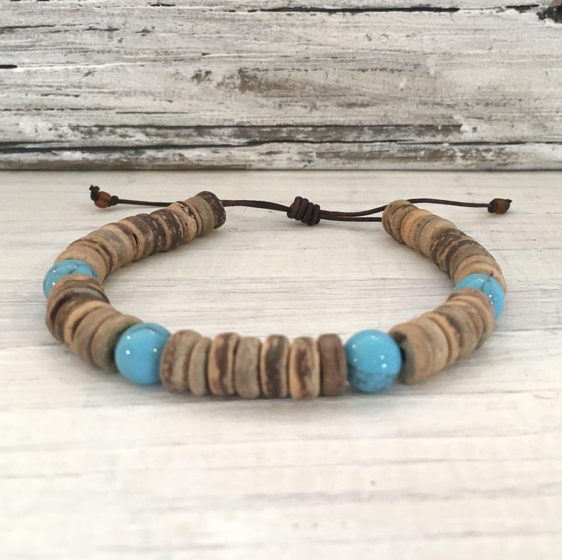 Magnesite & Coconut Bracelet picture