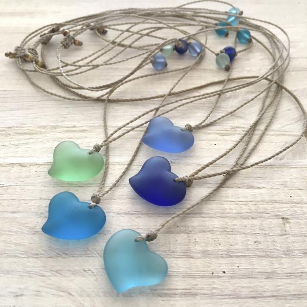 Sea Glass Heart Necklace picture