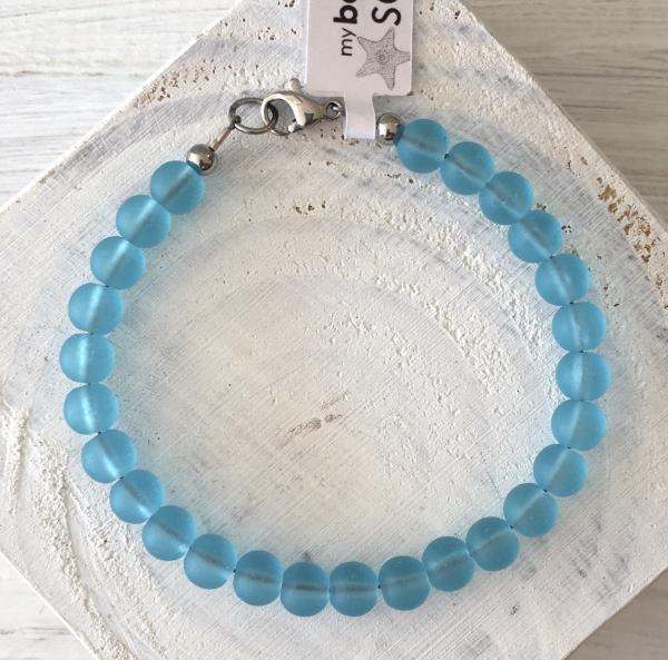 Classic Sea Glass Stacker Bracelet picture