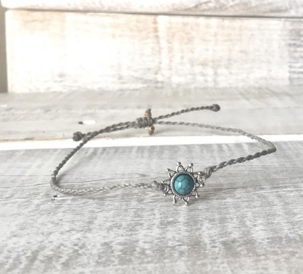 Turquoise Sun Beach Bracelet or Anklet picture