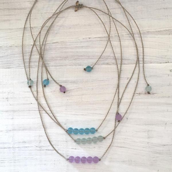 Cinco Sea Glass Choker or Necklace picture