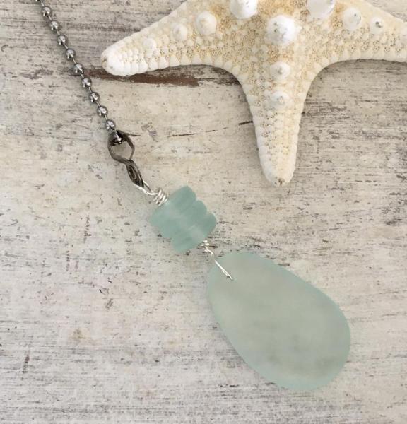 Sea Glass Ceiling Fan or Light Pull picture