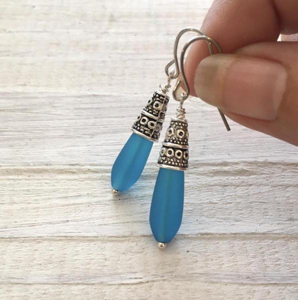 Costa Sea Glass Earrings picture