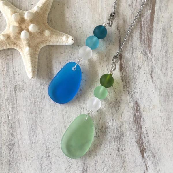 Sea Glass Ceiling Fan or Light Pull