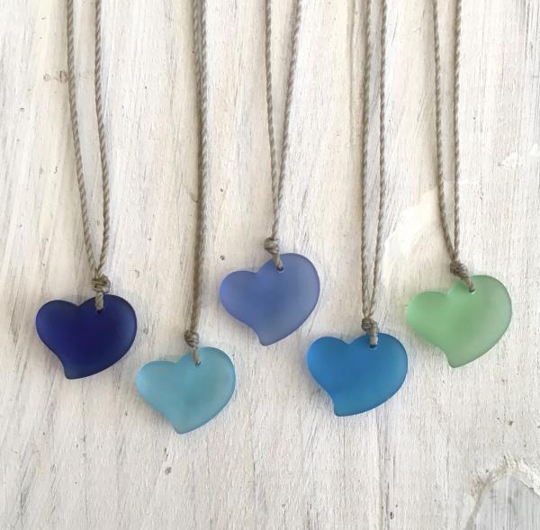 Sea Glass Heart Necklace picture