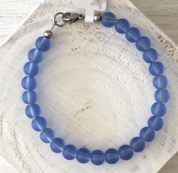 Classic Sea Glass Stacker Bracelet picture