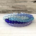 Classic Sea Glass Stacker Bracelet