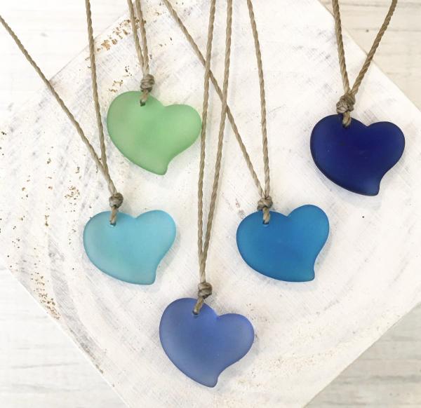 Sea Glass Heart Necklace picture