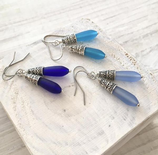 Costa Sea Glass Earrings picture