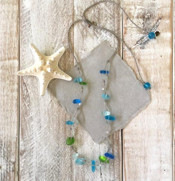 Del Mar Sea Glass Adjustable Necklace picture