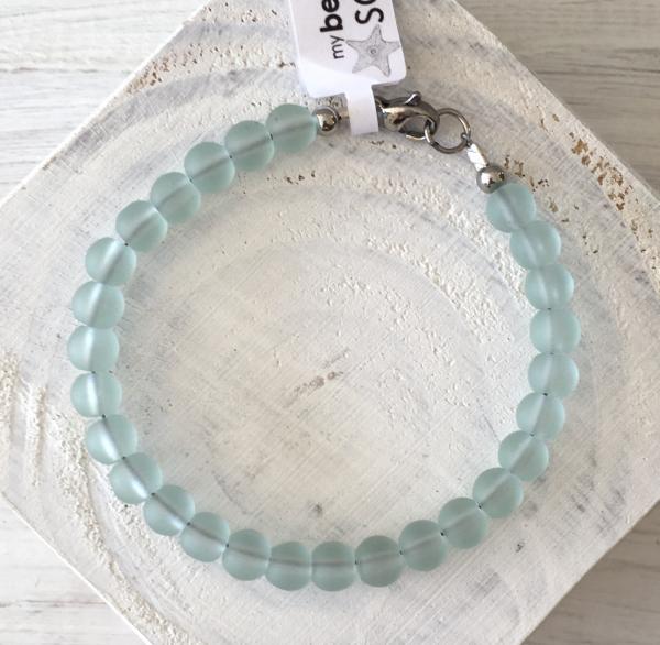 Classic Sea Glass Stacker Bracelet picture